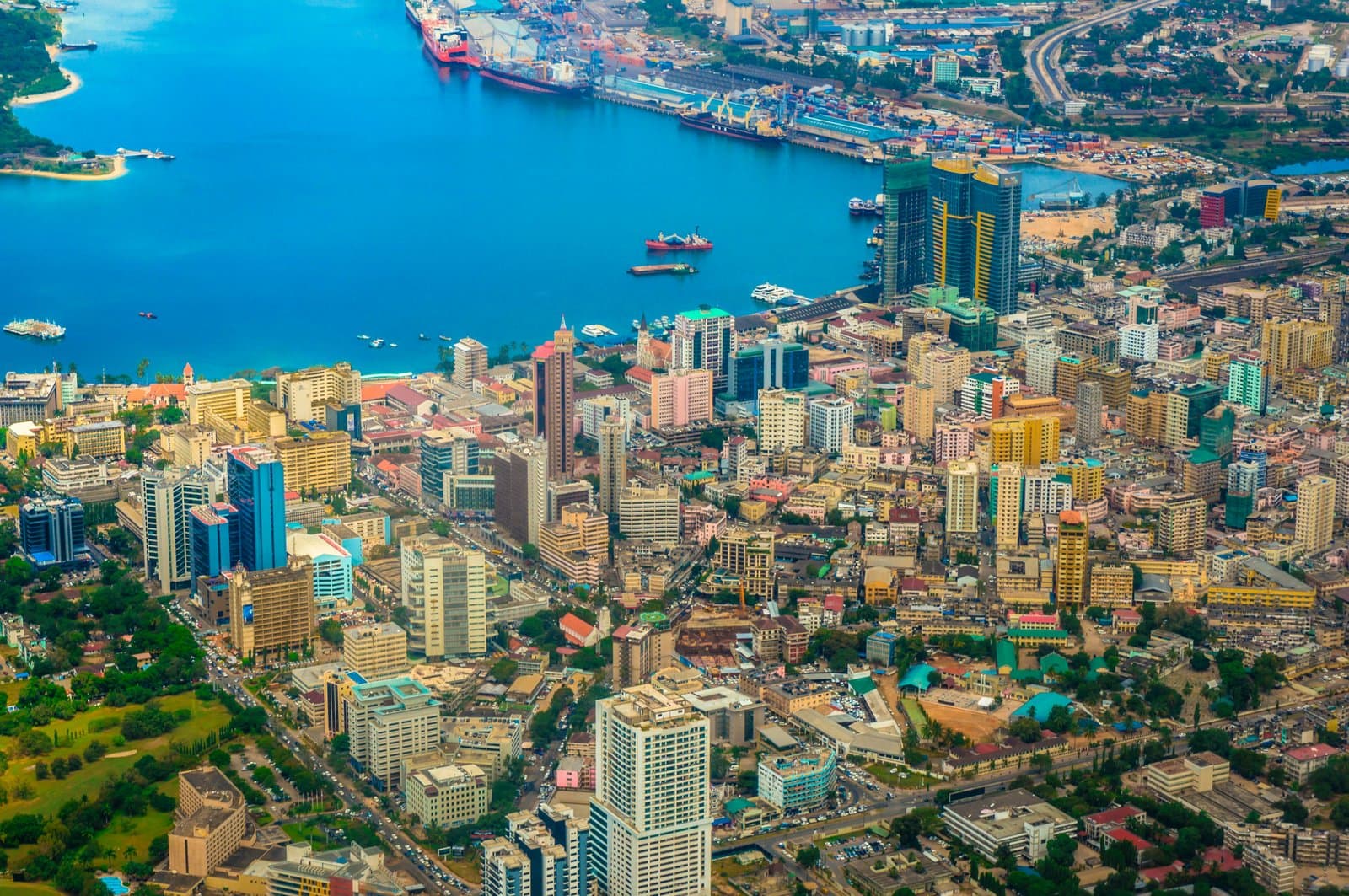 Dar es Salaam construction hub